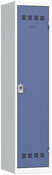Vestiaire 1 porte bleu H.180 x L.40 x P.50 cm - Brico Dépôt