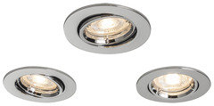 Lot de 3 spots orientables LED - Silver - Colours - Brico Dépôt