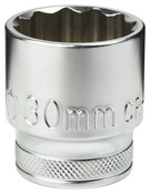 Douille simple standard 1/2" 30 mm Magnusson MT16 - Magnusson - Brico Dépôt