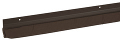 Bas de porte en PVC marron à visser - L. 95 cm x Ép. 25 mm - Diall - Brico Dépôt