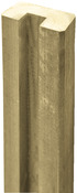 Demi poteau bois classe 4 "lemhi" - H. 2,40 m Section 90 mm x 45 mm - GoodHome - Brico Dépôt