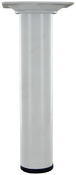 Pied rond en acier blanc H. 150mm Ø 30 mm - Handix - Brico Dépôt