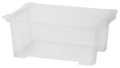 Boîte de rangement transparente 10 L  "Kaze" - Form - Brico Dépôt