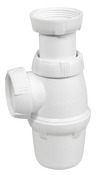 Siphon d'évier en PVC hauteur réglable de 131 à 176 mm Ø sortie 40 mm - Wirquin - Brico Dépôt