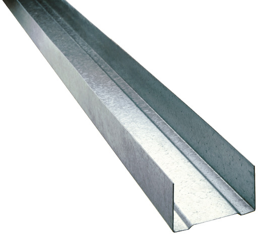 Rail en acier galvanisé - L. 3 m x ép. 48 mm - Brico Dépôt