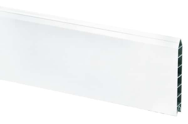 Lame clôture PVC blanche - L. 3 m x H. 2 cm x Ép. 30 mm - Brico Dépôt