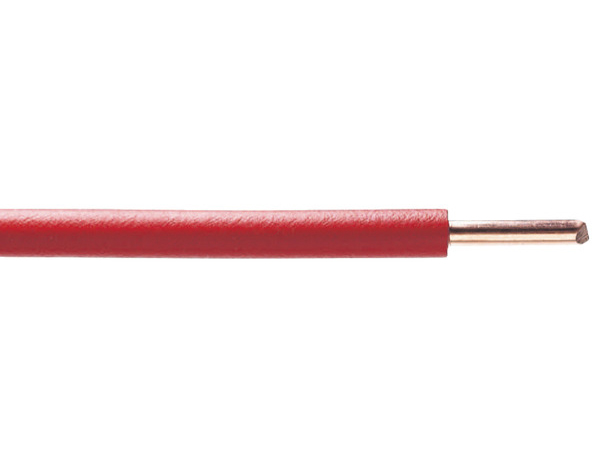 Fil électrique H07VU 1,5 mm² rouge - 100 m - Brico Dépôt