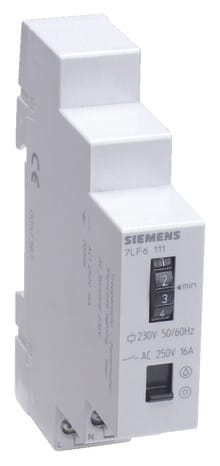 Minuterie 16A spécial éclairages et systèmes de ventilation - Siemens - Brico Dépôt