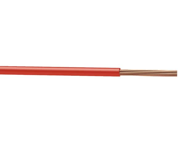 Fil électrique H07VR 6 mm² rouge - 10 m - Nexans - Brico Dépôt