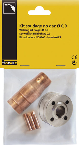 Kit de soudage sans gaz pour fil fourré ø 0,9/1,0 mm - Brico Dépôt