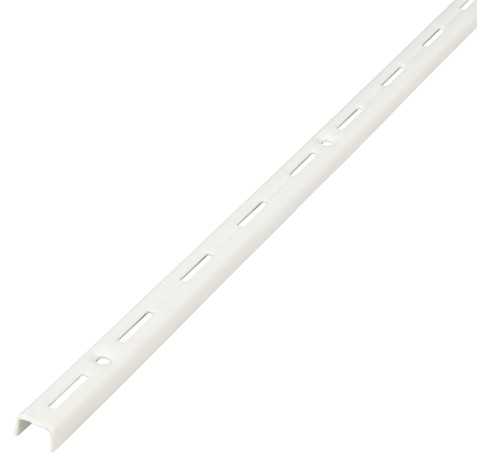 Crémaillère simple 50 cm blanc "lony" - H.495 mm x P. 12 mm x L. 18 mm - Form - Brico Dépôt