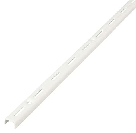 Crémaillère simple 200 cm blanc "lony" - H.1,99 m x P. 12 mm x L. 18 mm - Form - Brico Dépôt