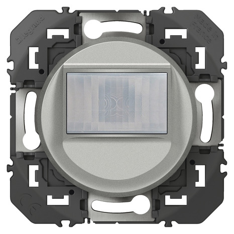 Éco-détecteur 2 fils "Dooxie" aluminium - Legrand - Brico Dépôt