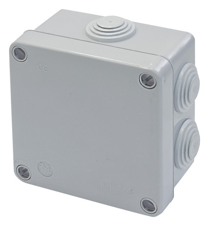 Boîte de dérivation carrée 100 x 100 mm - Diall - Brico Dépôt