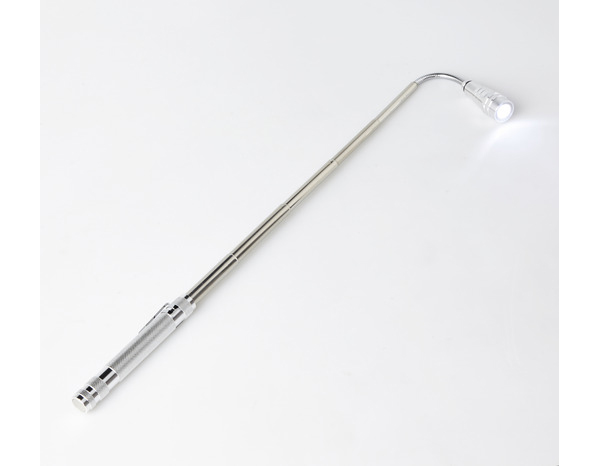 Torche LED télescopique et magnétique 10 lm - Diall - Brico Dépôt