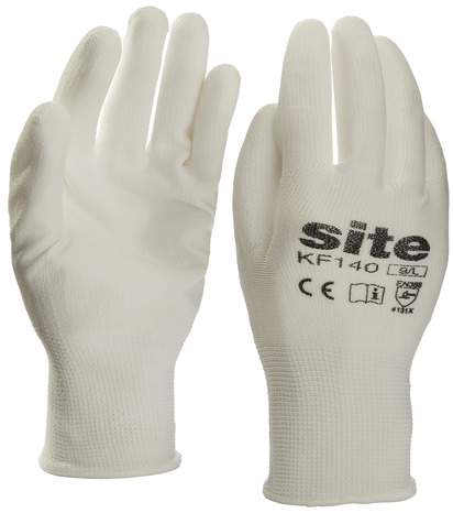 1 paire de gants de peinture polyester et polyuréthane - Site - Brico Dépôt