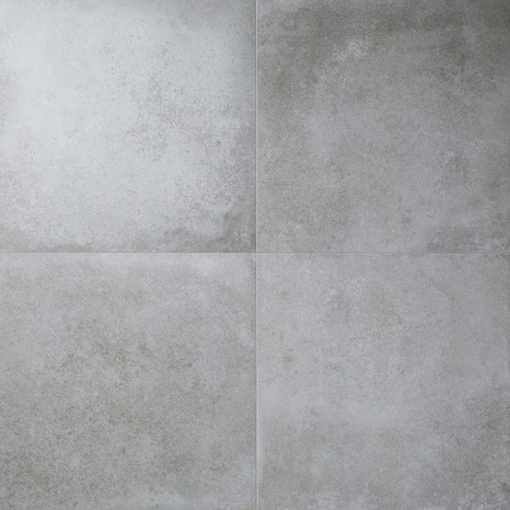 Carrelage de sol intérieur "Kontainer" gris moyen - l. 60 x L. 60 cm - Colours - Brico Dépôt