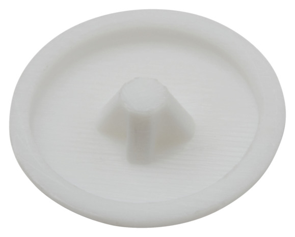 Bouchons à vis blanc jauge 10-12 mm 20 pcs - Diall - Brico Dépôt