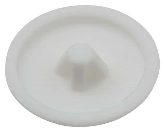 Bouchons à vis blanc jauge 10-12 mm 20 pcs - Diall - Brico Dépôt