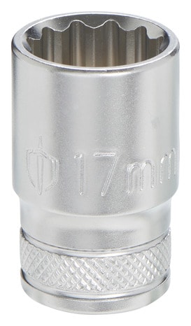 Douille 1/2" 17 mm - MT08 - Magnusson - Brico Dépôt