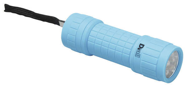 Mini torche plastique à LED 29 lm bleue - Diall - Brico Dépôt