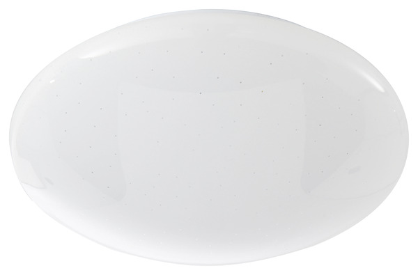 Plafonnier blanc rond LED intégrée "Leto" Ø25 cm - Colours - Brico Dépôt