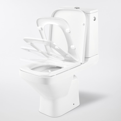Pack WC "Teesta" sortie horizontale - sans bride - GoodHome - Brico Dépôt
