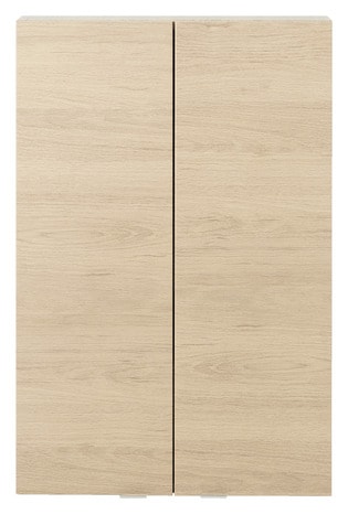 Armoire de salle de bains chêne Imandra L.60 x H.90 x P.15 cm - GoodHome - Brico Dépôt