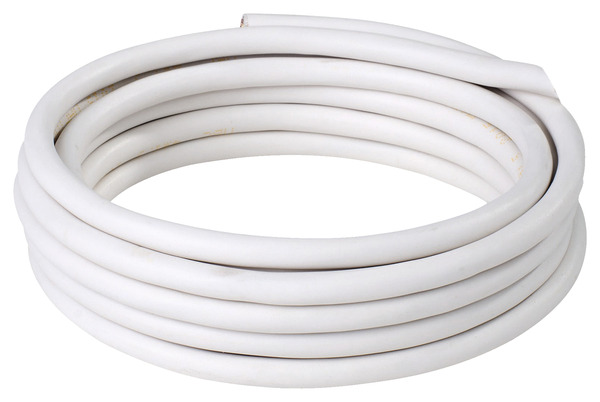 Câble électrique H03VVF 3G0,75 mm² blanc - 25 m - Nexans - Brico Dépôt