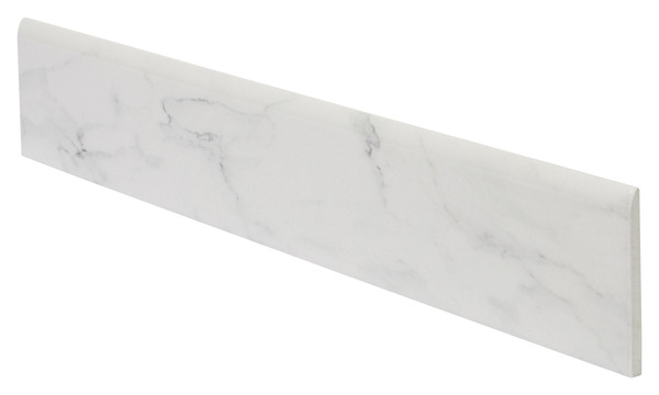 Plinthe "Elegance Marble" blanc - 8 x 45 cm - Colours - Brico Dépôt