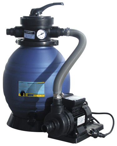 Pompe de filtration à sable pour piscine 4 m3/h - Brico Dépôt