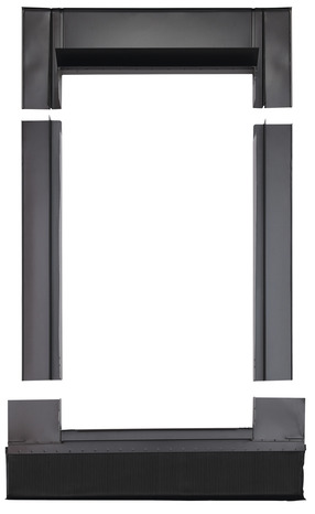 Raccord d'étanchéité RF006 anthracite pour fenêtre de toit haut. 98 x larg. 78 cm - Site - Brico Dépôt