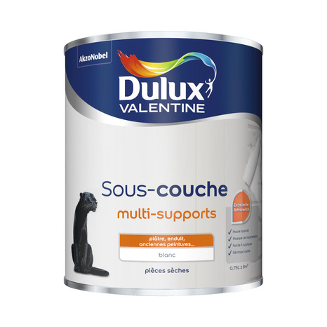 Sous-couche blanche multi-support 750 ml - Dulux Valentine - Brico Dépôt
