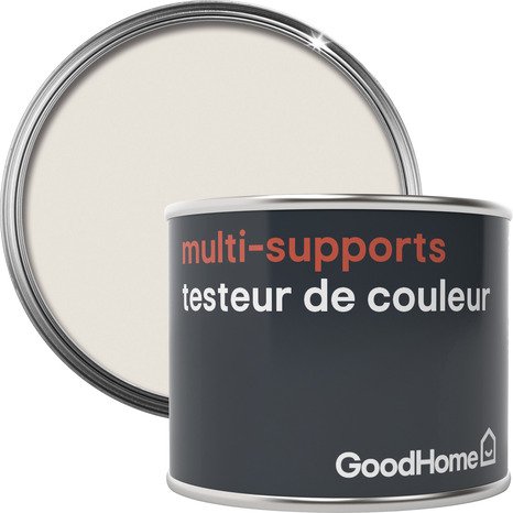 Testeur peinture haute résistance multi-supports acrylique satin blanc Valdez 70 ml - GoodHome - Brico Dépôt