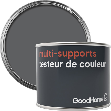 Testeur peinture haute résistance multi-supports acrylique satin gris Princeton 70 ml - GoodHome - Brico Dépôt