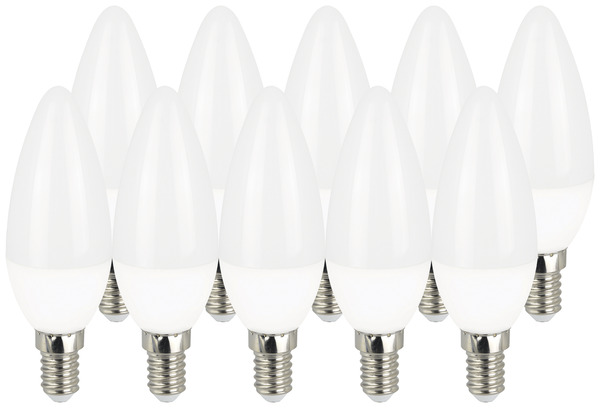 Lot de 10 ampoules LED E14 - Diall - Brico Dépôt