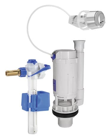 Mécanisme wc + robinet flotteur laiton 3/8 - 2 - Brico Dépôt