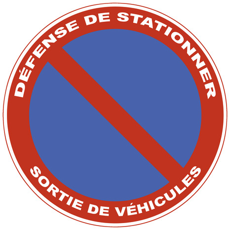 Panneau "stationnement interdit" - VISO - Brico Dépôt