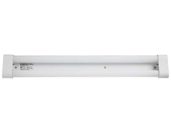 Réglette fluo compact T8 "Kensa" blanc 2 x 36W 120 cm - Colours - Brico Dépôt