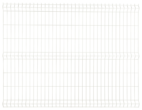 Panneau de clôture grillagée blanc 1,5x2m - Blooma - Brico Dépôt