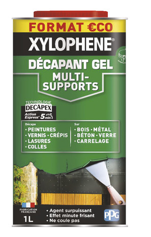 Xylophène décapant gel multi support - 1 L - Xylophene - Brico Dépôt