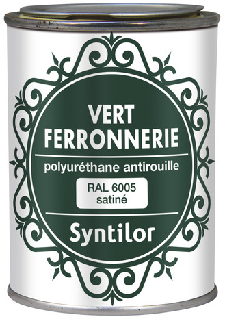 Peinture ferronnerie verte satinée 0,25 L - Syntilor - Brico Dépôt