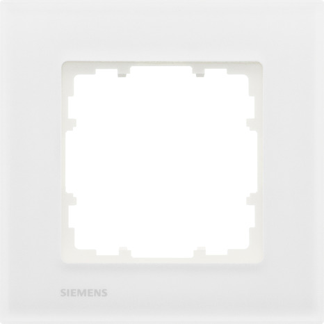 Plaque verre "Delta Mega" blanc - Siemens - Brico Dépôt