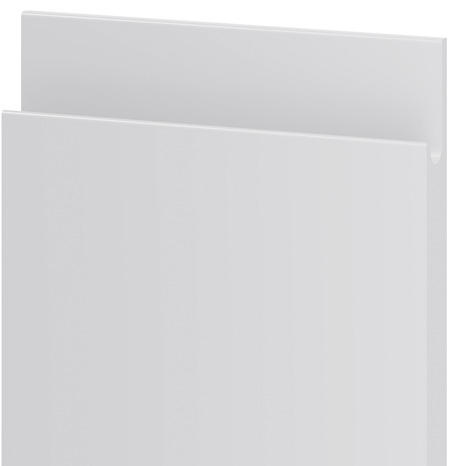 Façade 1 porte "Garcinia" gris brillant l.14,7 x h.71,5 cm - GoodHome - Brico Dépôt