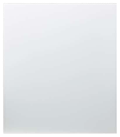 Fond de hotte en verre "Nashi" - Blanc - l. 90 cm x H. 80 cm x Ép. 5 mm - GoodHome - Brico Dépôt
