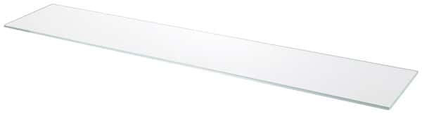 Tablette en verre rectangulaire L. 65,8 x P. 11 cm - GoodHome - Brico Dépôt
