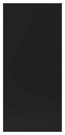 Façade colonne 60cm "PASILLA/HELINE" noir mat - L. 59.7 x H. 128.7cm - GoodHome - Brico Dépôt