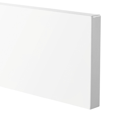 Bandeau four 60cm "ARTEMISIA/FLORIE" blanc mat - L. 59.7 x H. 11.5cm - GoodHome - Brico Dépôt