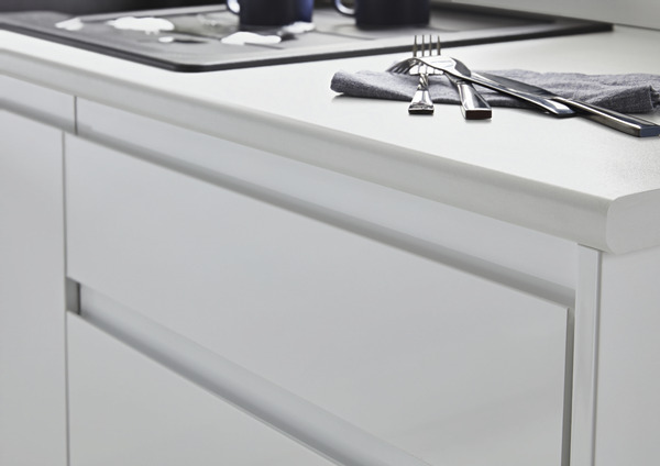 Façade de cuisine électro "Garcinia" blanc l.59,7 x h.62,6 cm - GoodHome - Brico Dépôt