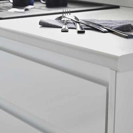 Façade de cuisine électro "Garcinia" blanc l.59,7 x h.62,6 cm - GoodHome - Brico Dépôt